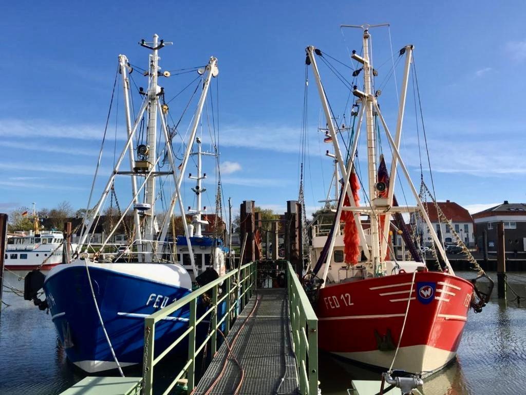 Am Kutterhafen 26A - Haus Nordseebrise Fedderwardersiel Bagian luar foto